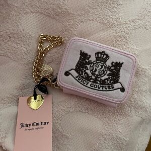 Juicy Couture classic Scottie dog zip wallet